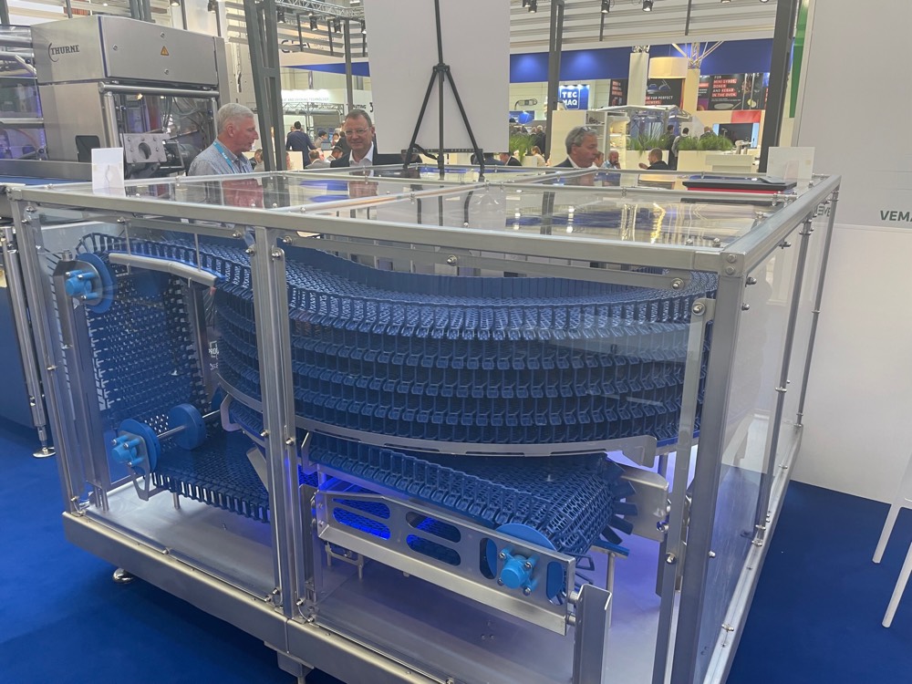 Plastic conveyor belt at IFFA 2022